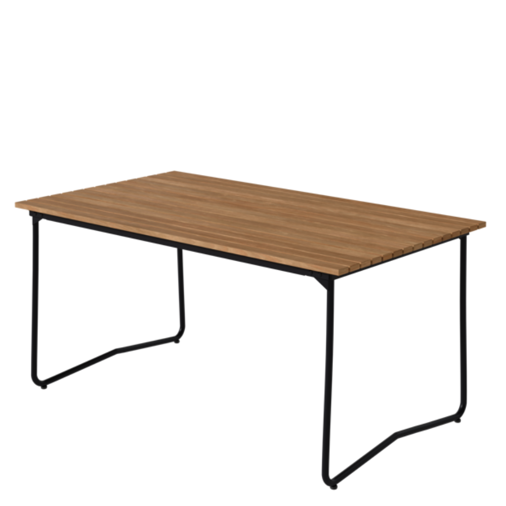 Bovik bord 150 cm teak - Grythyttan stålmöbler