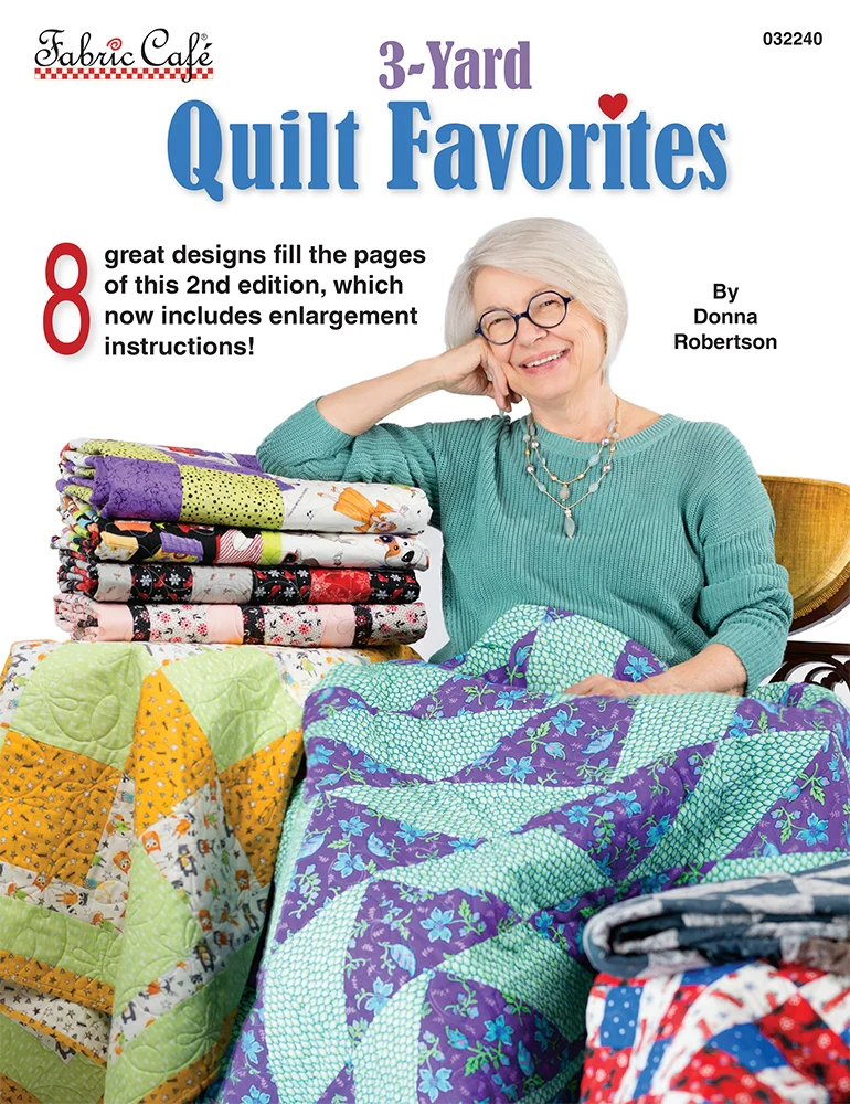 Bok:  3-Yard Quilt Favorites - Fabric Cafe