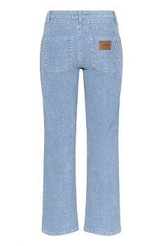 RAFAEL CORDUROY PNAT - LJUSBLÅ - CREAM