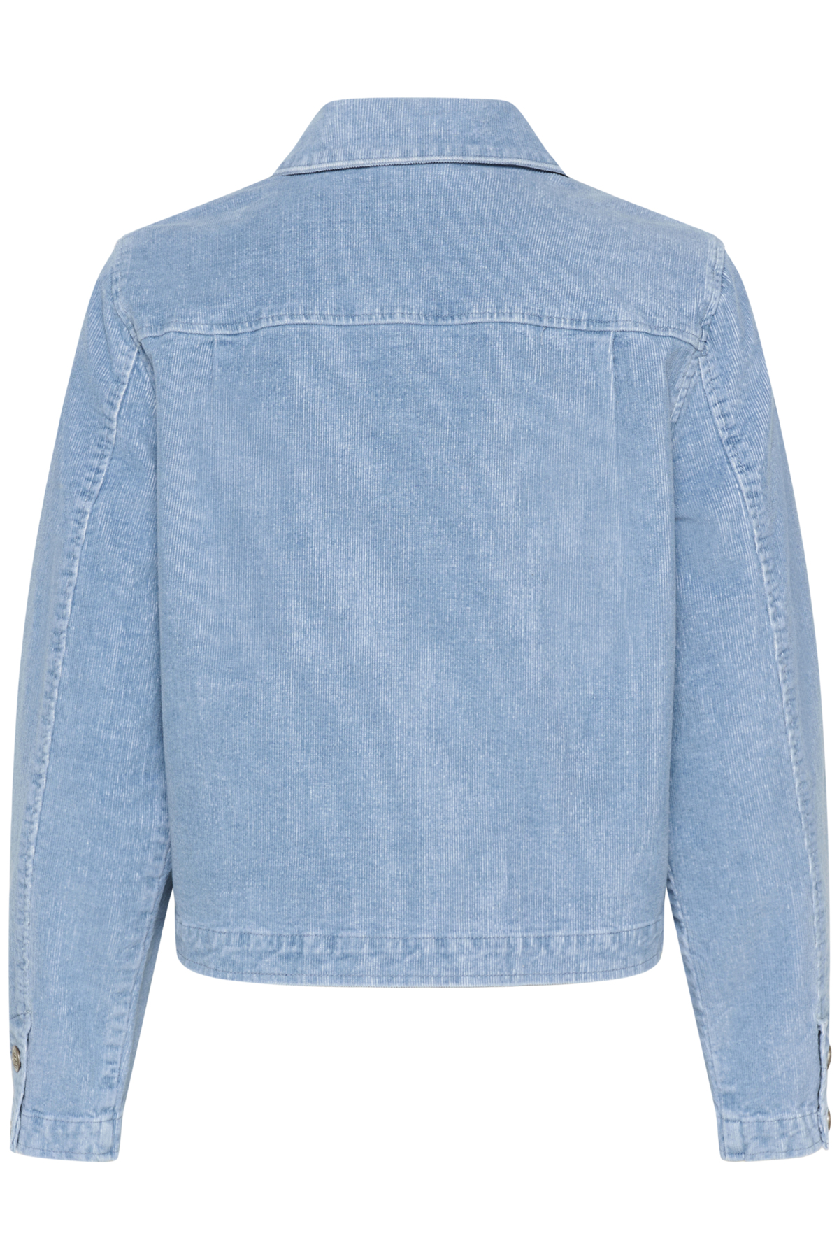 RAFAEL CORDUROY JACKET - LJUSBLÅ - CREAM - 3
