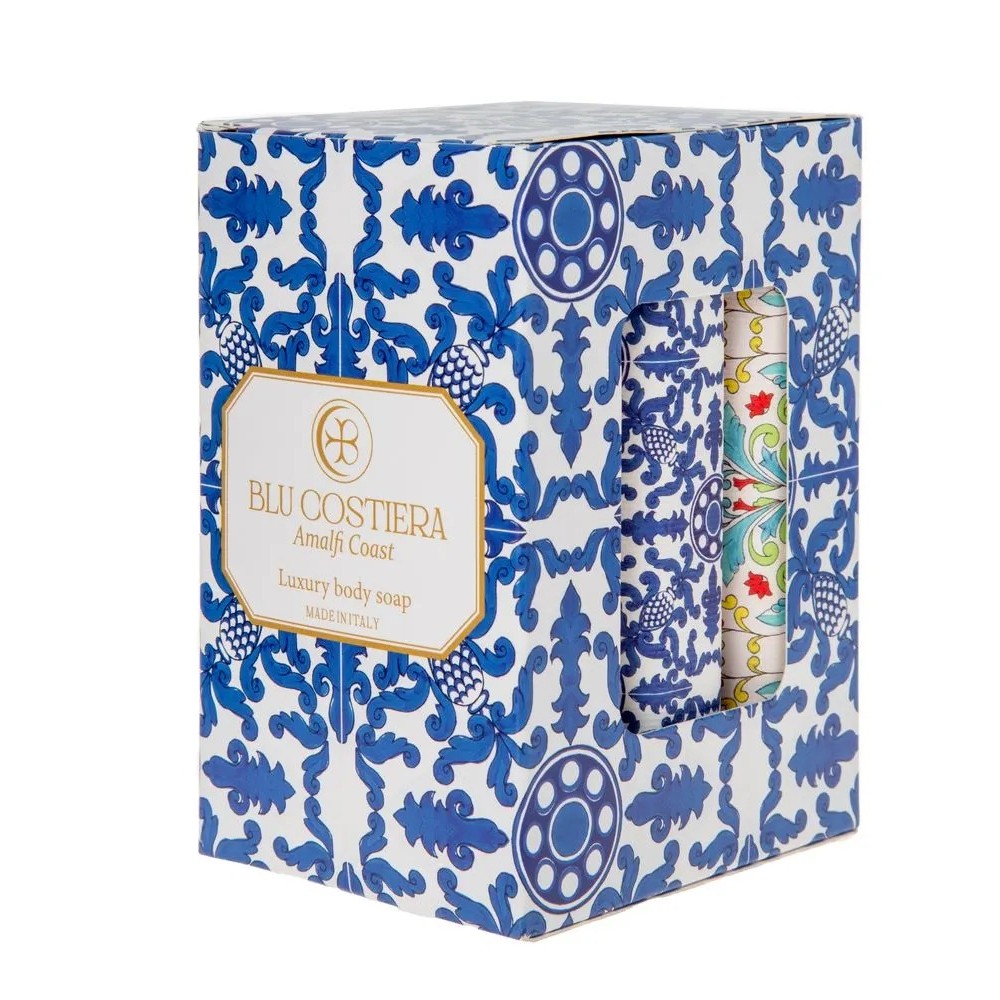 Blu Costiera Tvålset Capri Dreaming  3 x Body Soap & Scrub