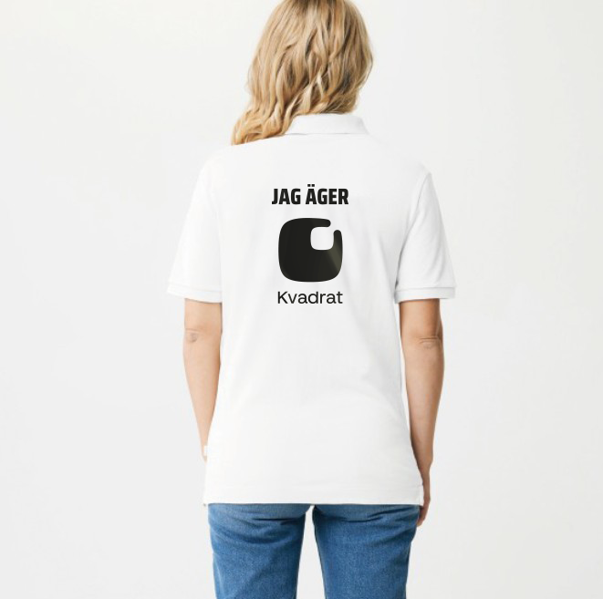 Piké JAG ÄGER - Vit