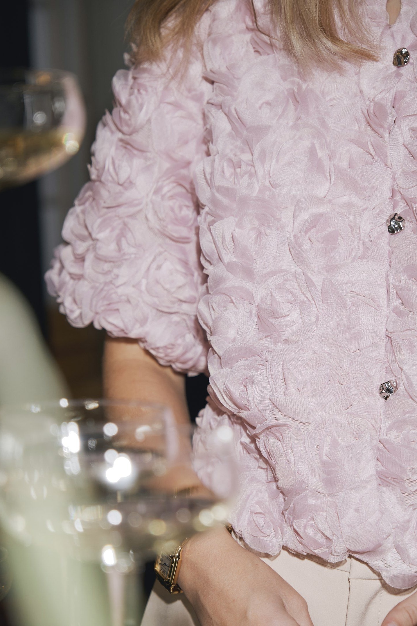 Neo Noir - Aisa Flower Blouse Rose - 8