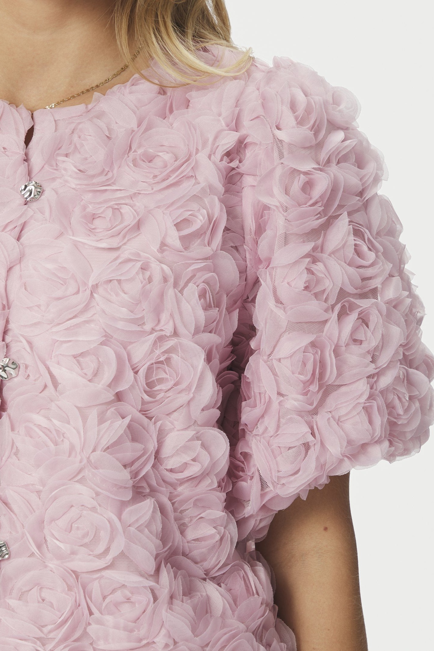 Neo Noir - Aisa Flower Blouse Rose - 4