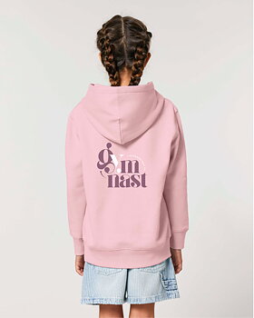 Kids Hoodie Gymnast Cotton Pink