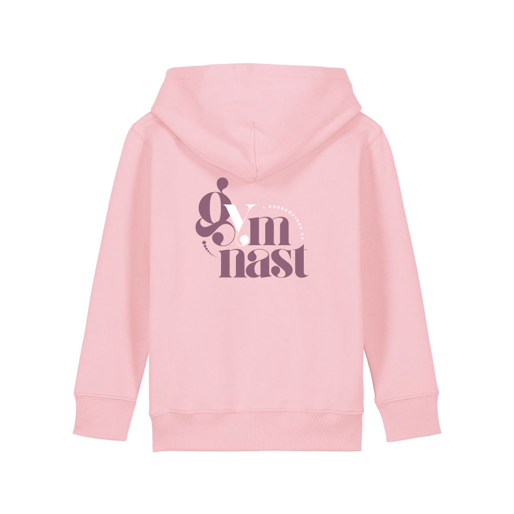 Kids Hoodie Gymnast Cotton Pink - 2