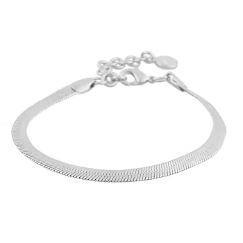 Snö Of Sweden Paris Chain Bracelet Silverpläterad