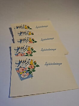 Äldre lyckönskningskort