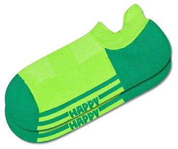 Happy Socks Vihreä Extra viileä No Show -sukka