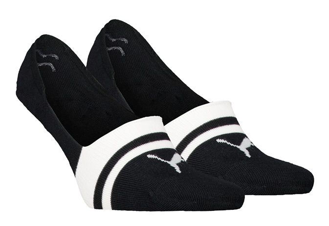 2-Pack Puma Unisex Heritage Mid Cut Footie