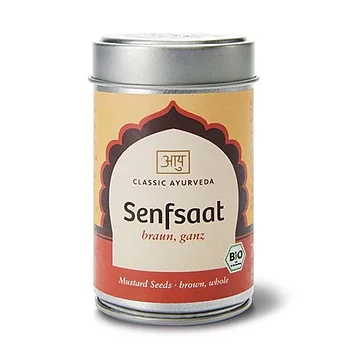Senapsfrön Bruna, Org. 150g, Classic Ayurveda