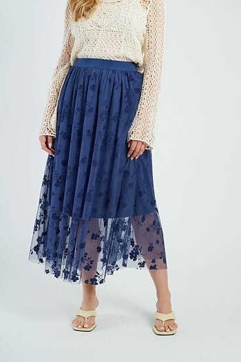 Derhy  - Daisy Long Skirt Marin