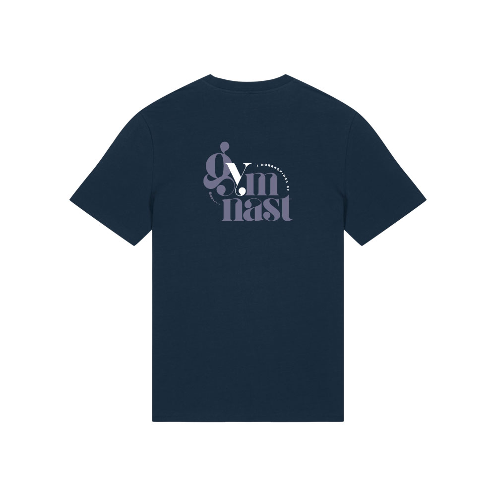 Unisex T-shirt Gymnast Navy - 2