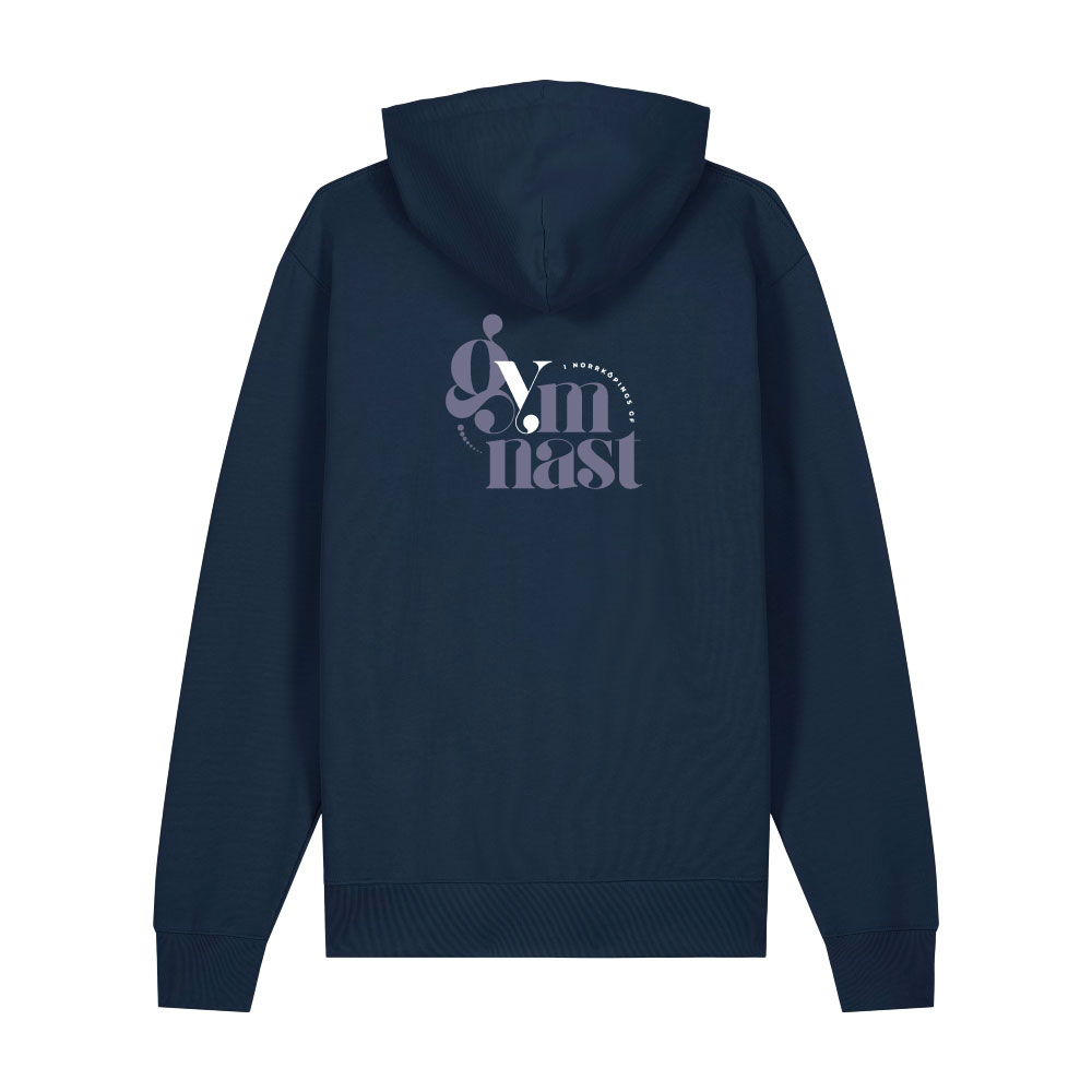 Unisex Hoodie Gymnast Navy - 4
