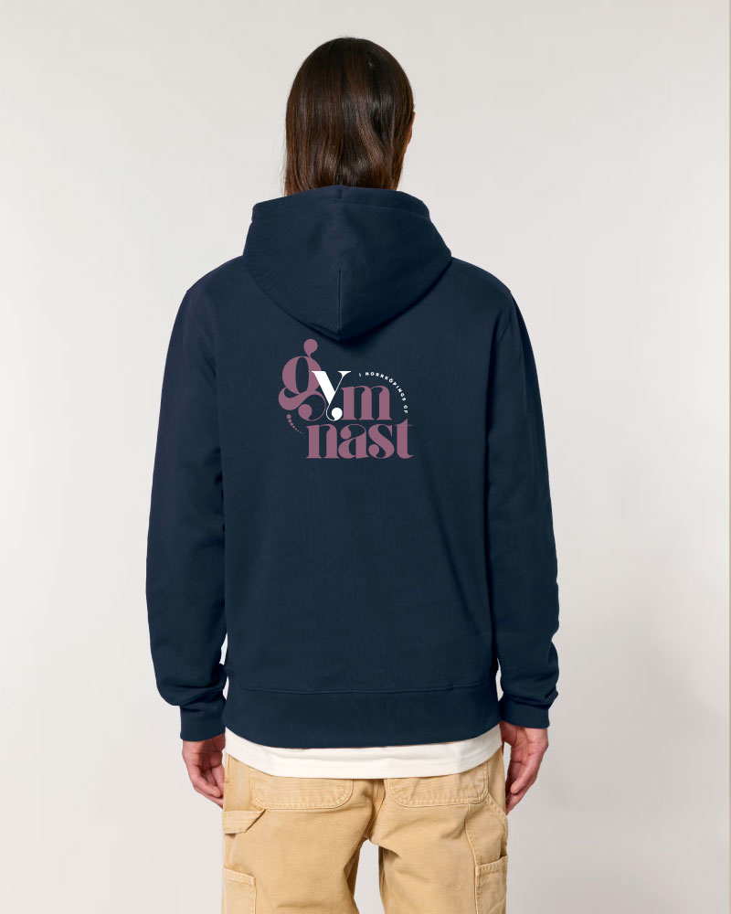Unisex Hoodie Gymnast Navy - 3