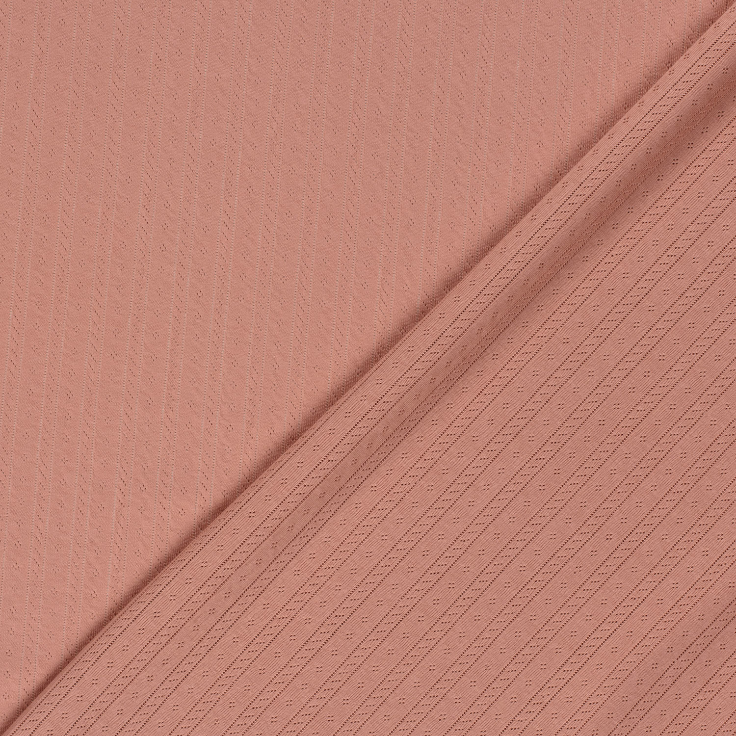 POINTELLE STRIPE N DOTS - CORAL - 4