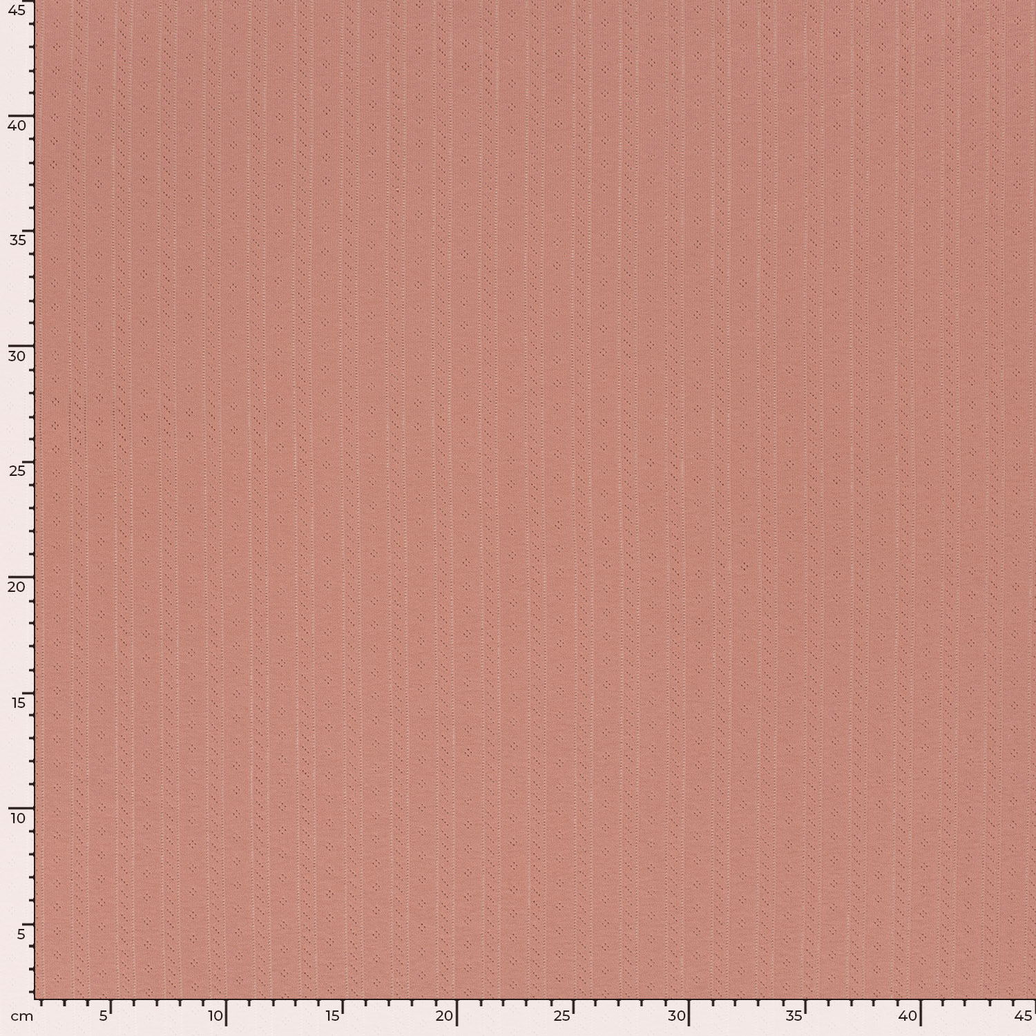 POINTELLE STRIPE N DOTS - CORAL - 5