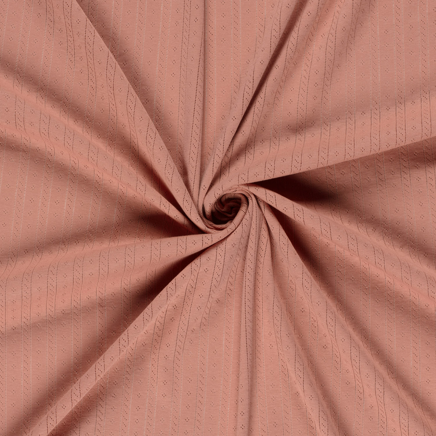 POINTELLE STRIPE N DOTS - CORAL - 3