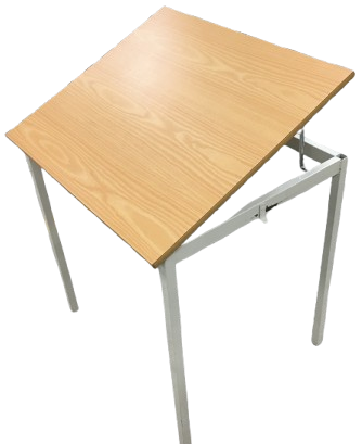 Vinklingsbart bord / Skolbänk