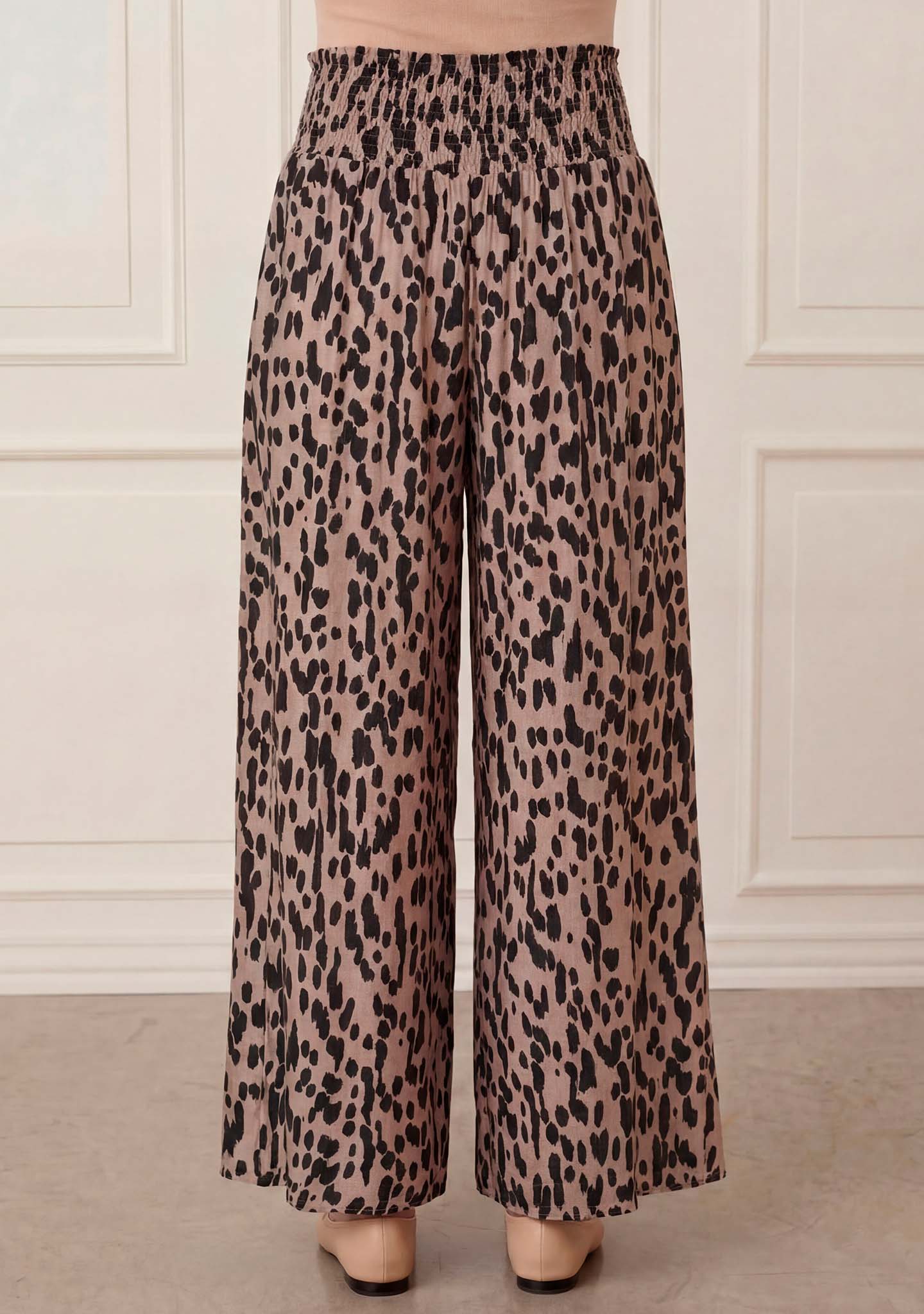 Ane Smock Pant - Black Drops - Isay - 3