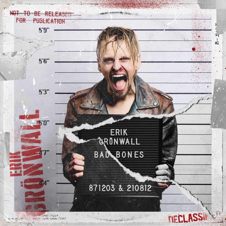 ERIK GRÖNWALL - BAD BONES (CD) SIGNED! - 3