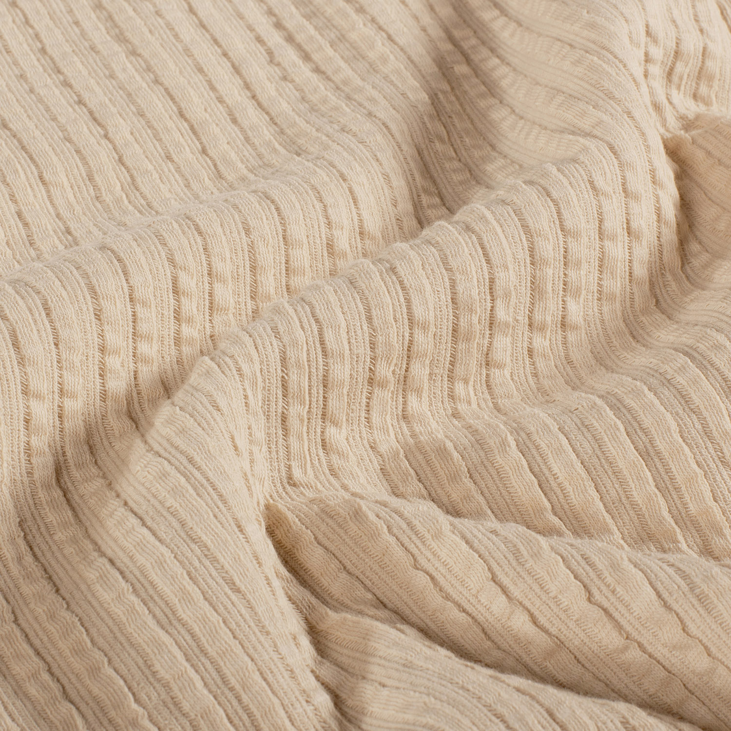 RIB WAVY - BEIGE