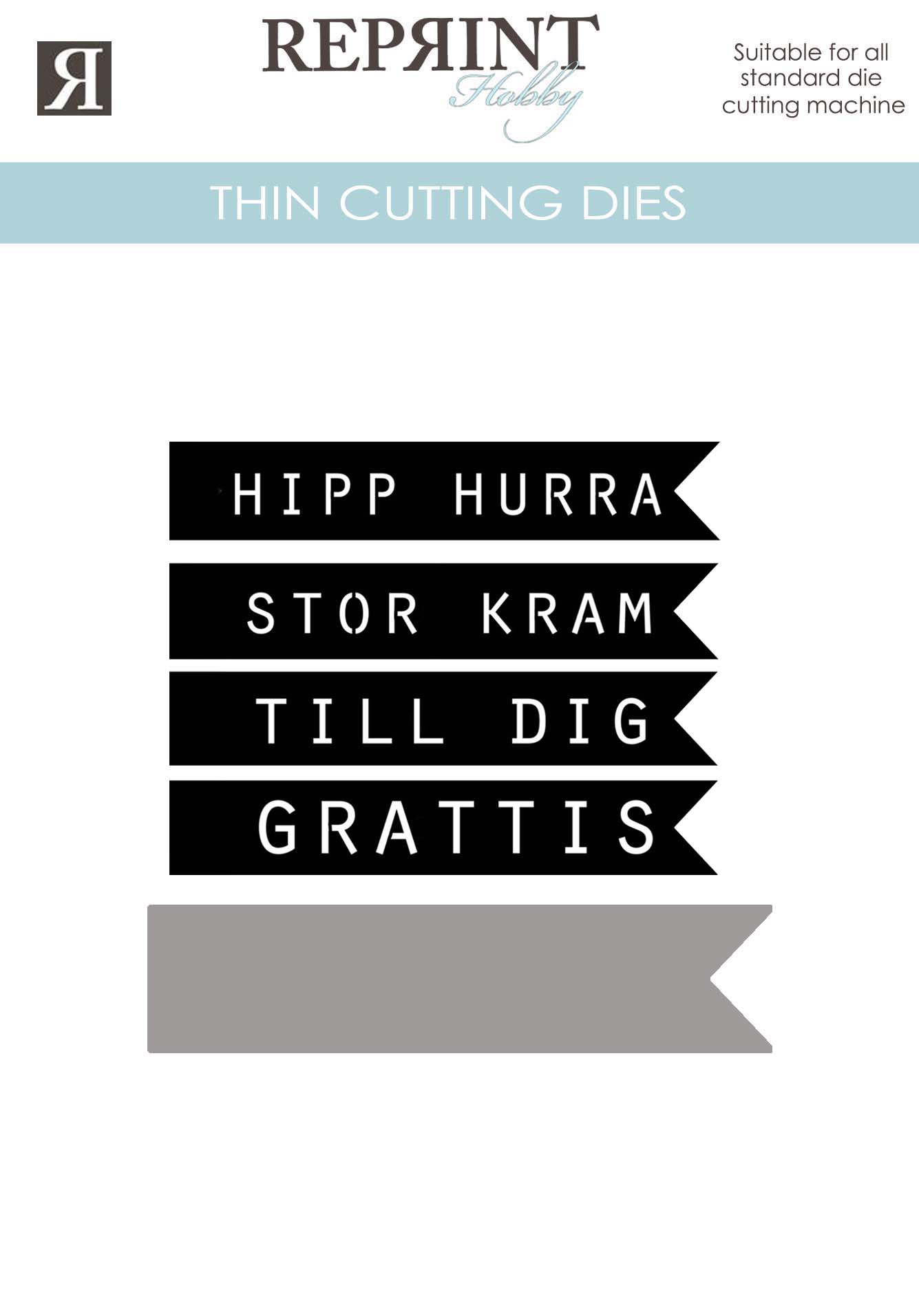 Dies - Hälsningar, 4-pack