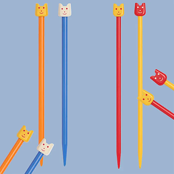 Parstickor  4,0 Pony 18 cm plast 61659