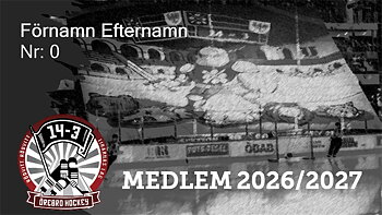 Medlemskap Vuxen 2026/2027