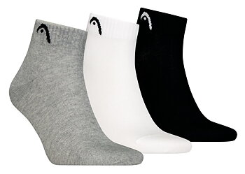 3-Pack Head All Sports Training Quarter Socks