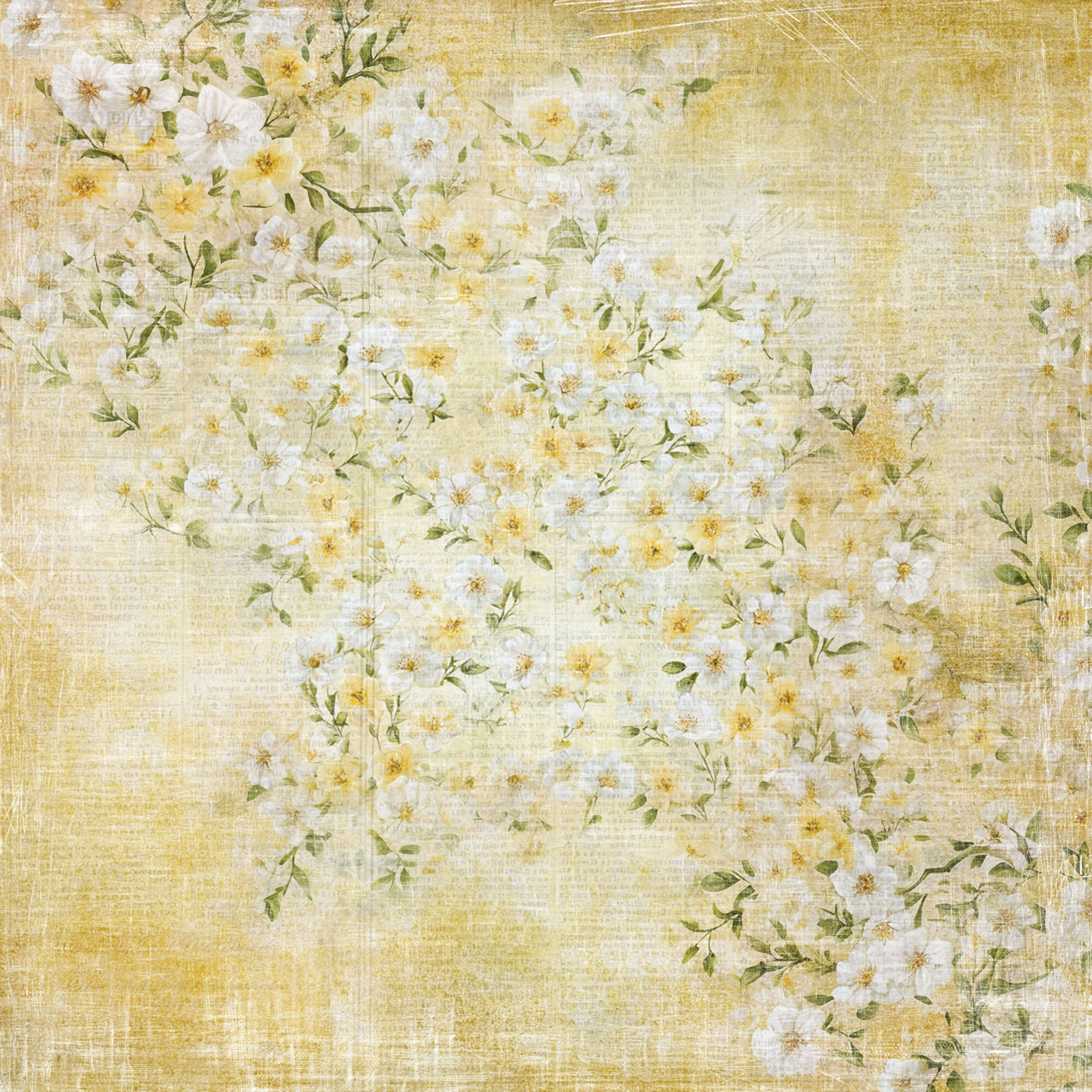 Pappersark set - Hello spring 8x8 - 5
