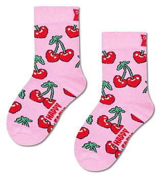 Happy Socks Lasten Cherry Heart sukka