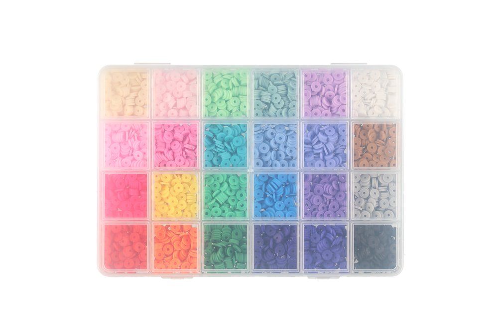 Kapel Hobby Jewelry Making Beads 24 colors 3600 pcs - 2