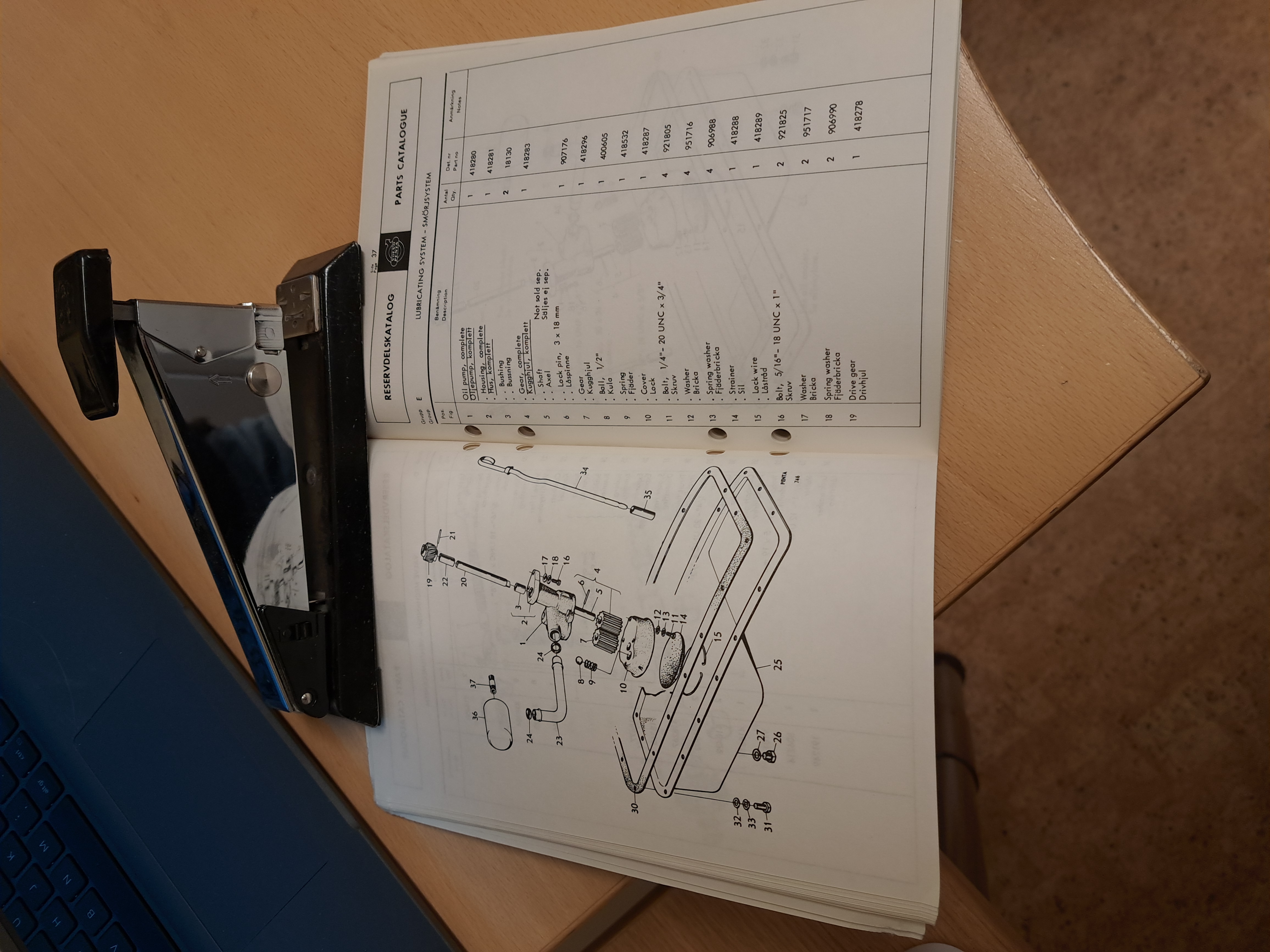 Spare parts catalogue - 2