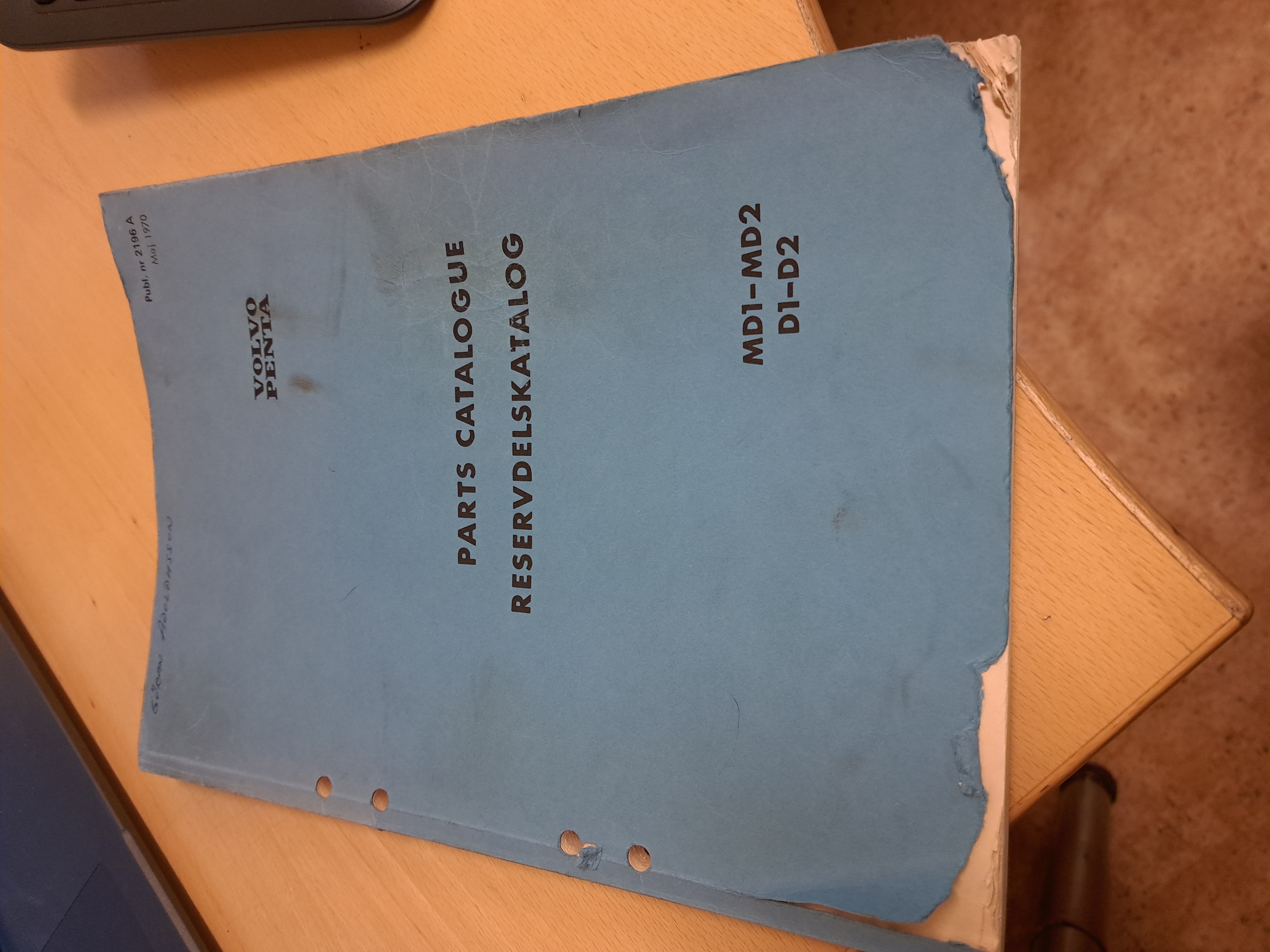 Parts catalogue