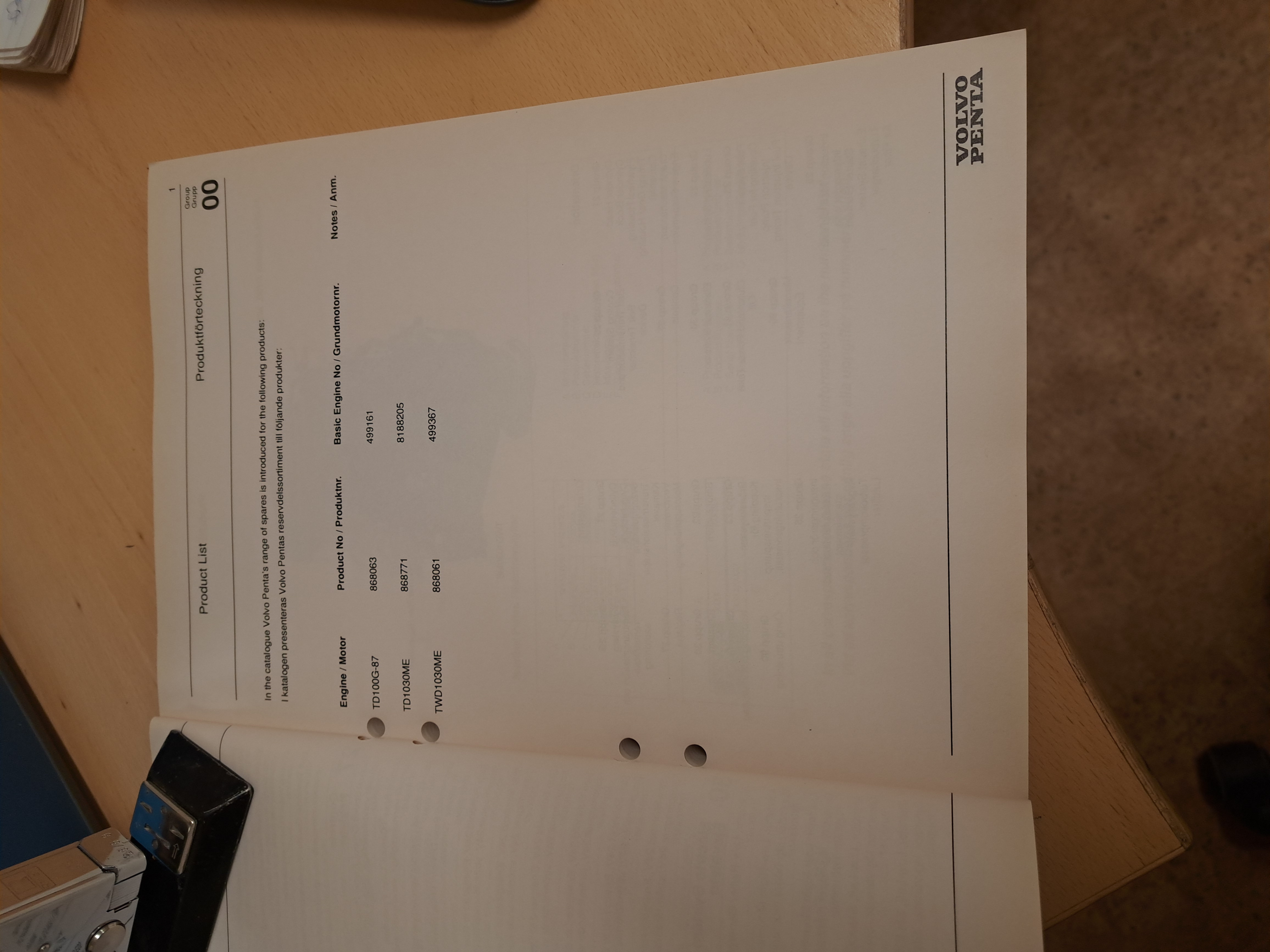 Reservdelskatalog - 2
