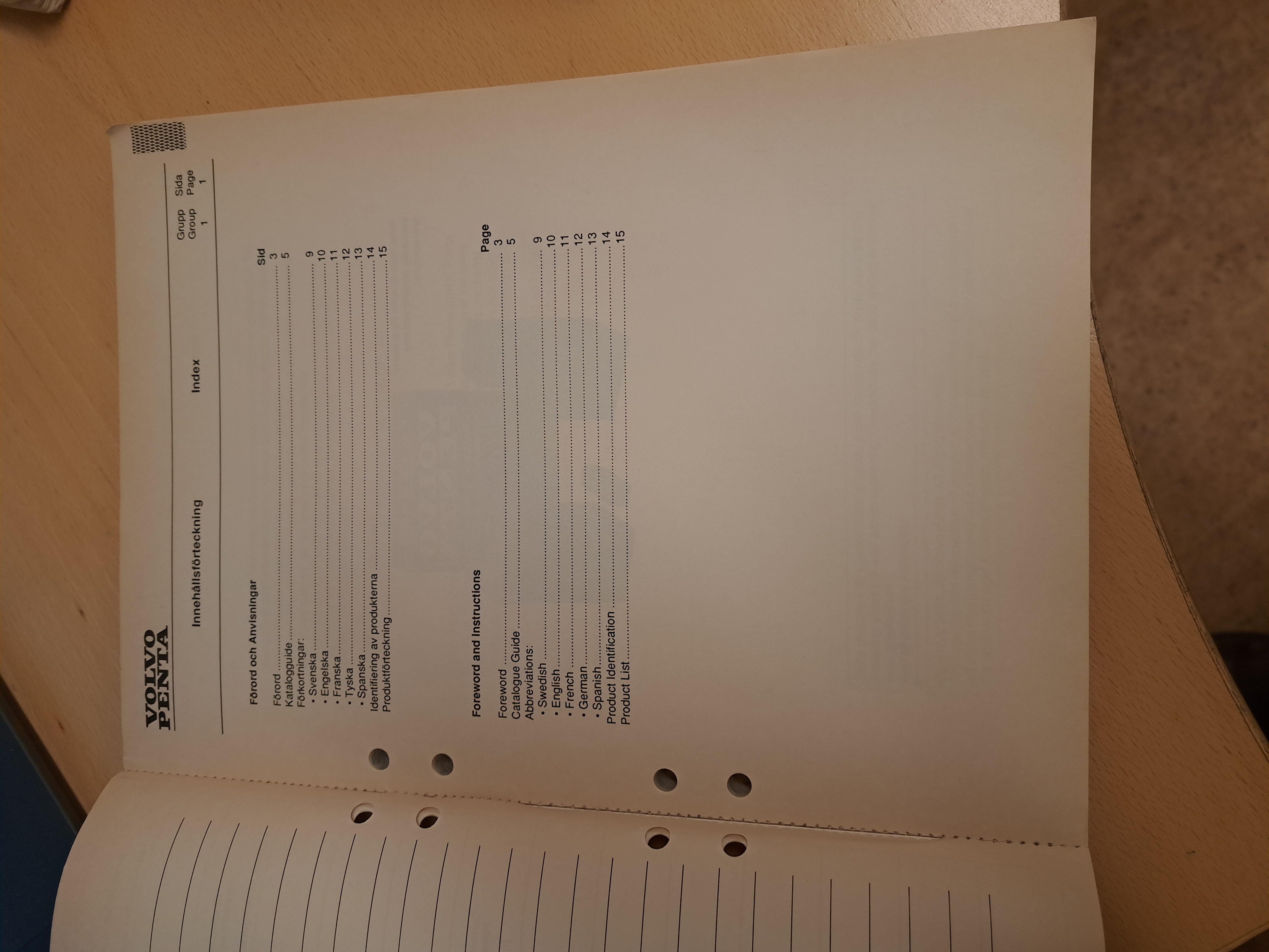Parts catalogue - 2
