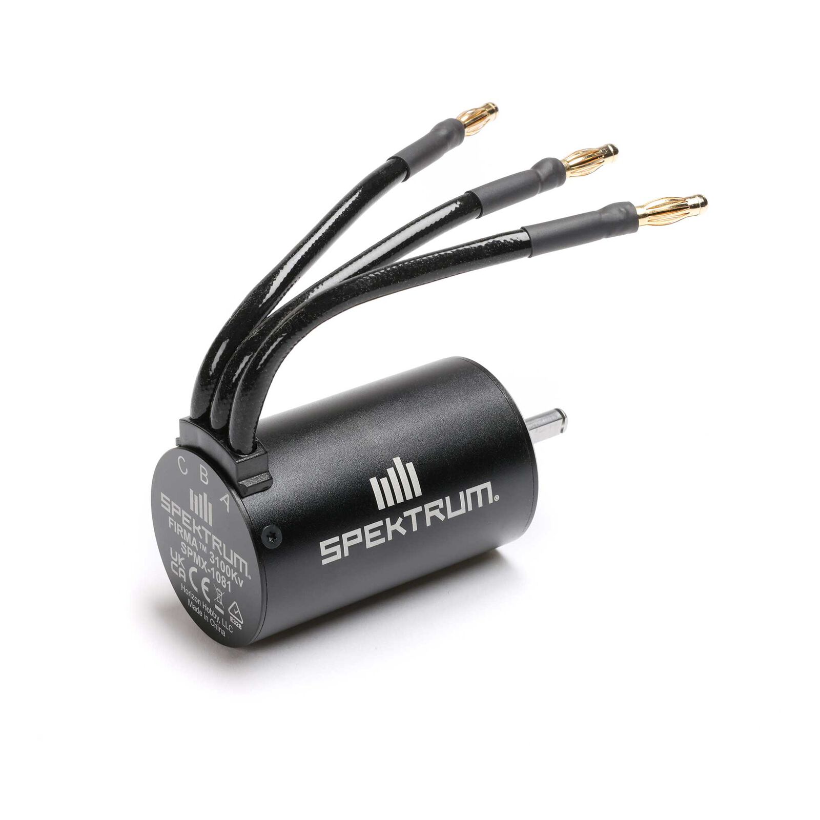 Spektrum SPMX-1081 Firma 3660-3100Kv 4-Pole Sensorless Brushless Motor: 5mm - 3