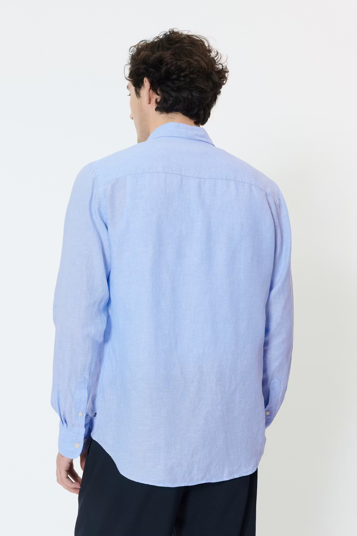 Matinique - Marc Linen Shirt - Chambray Blue - 2