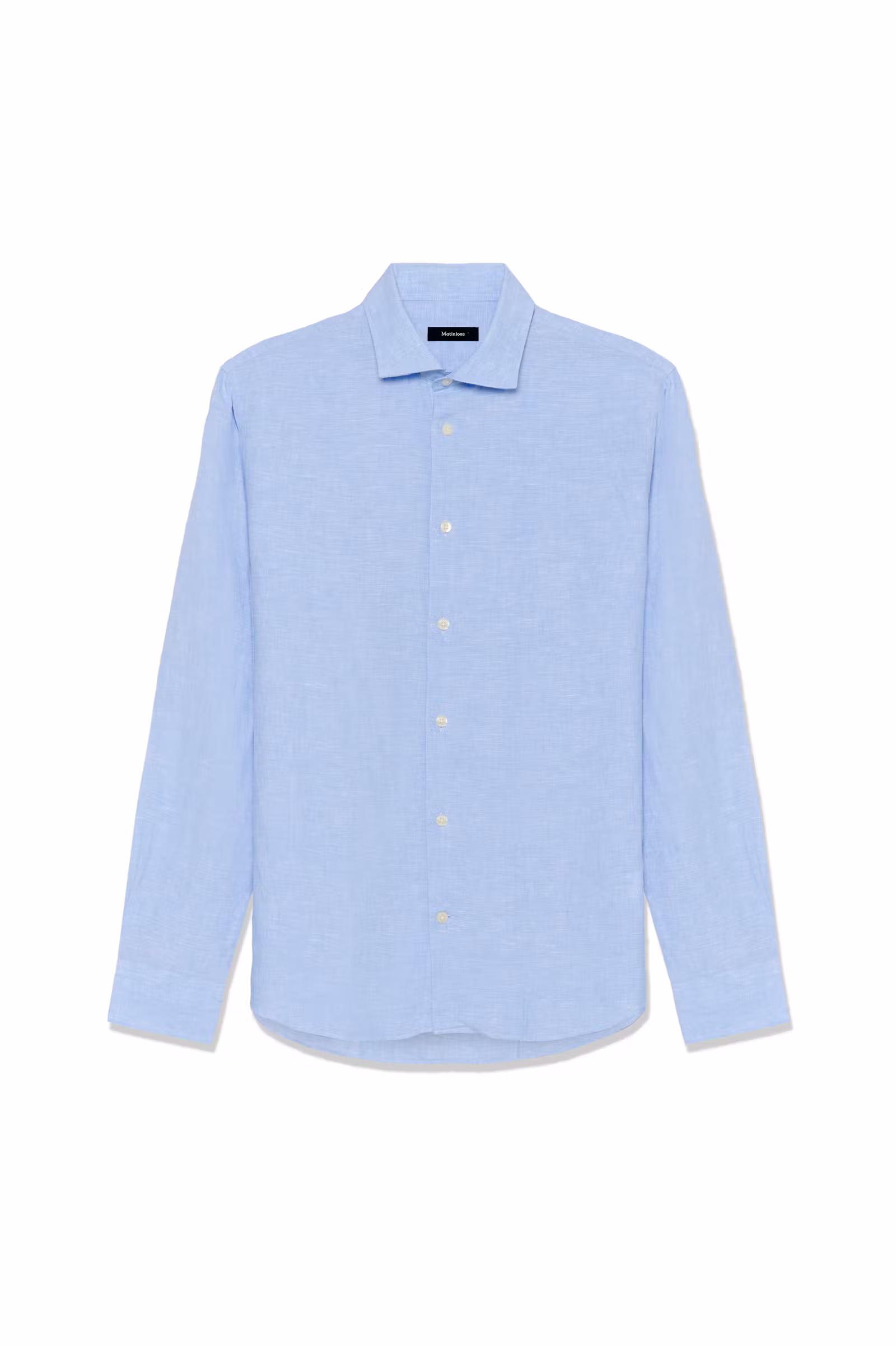 Matinique - Marc Linen Shirt - Chambray Blue - 5