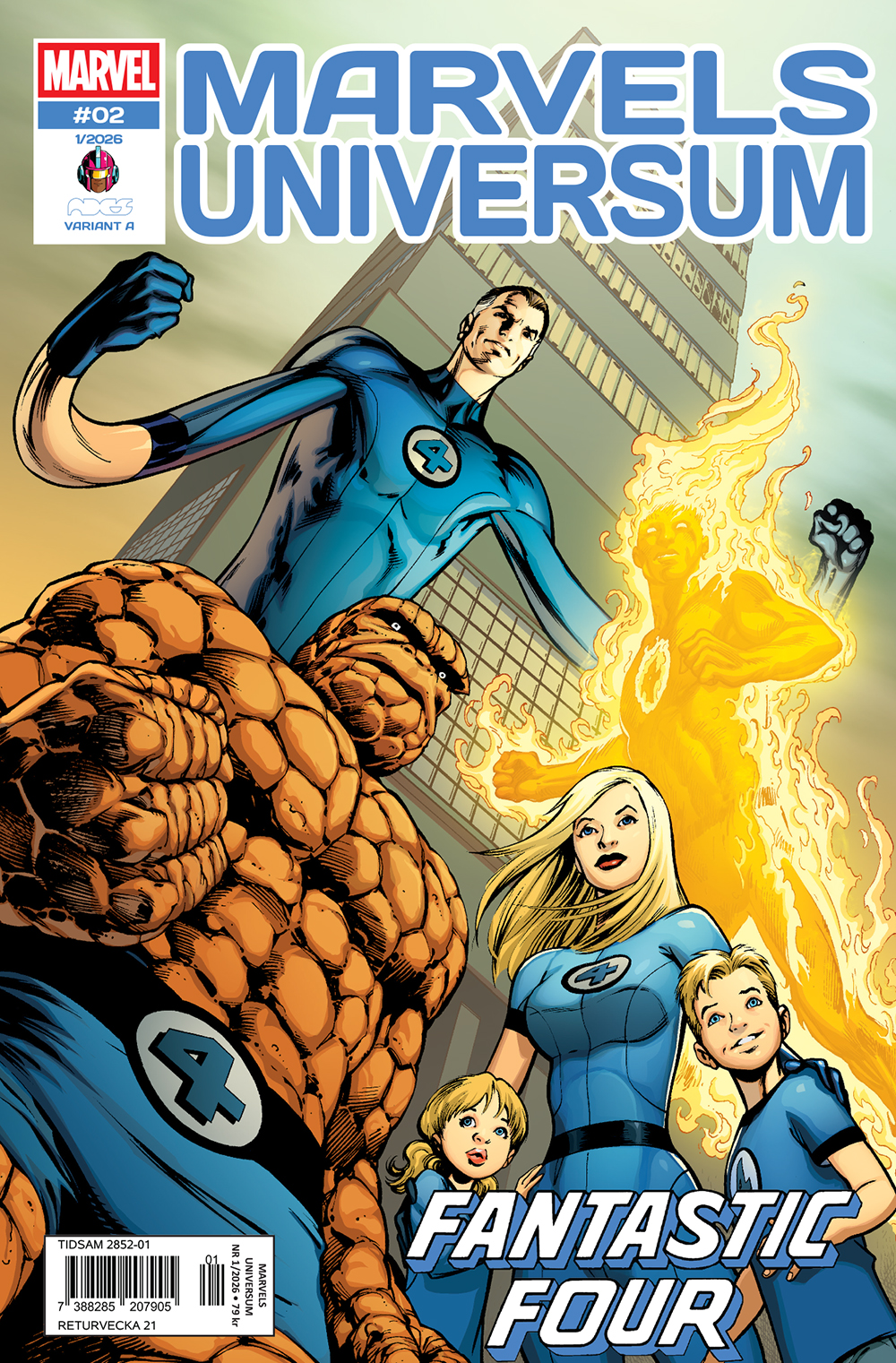 Marvels Universum 2026 nr 1