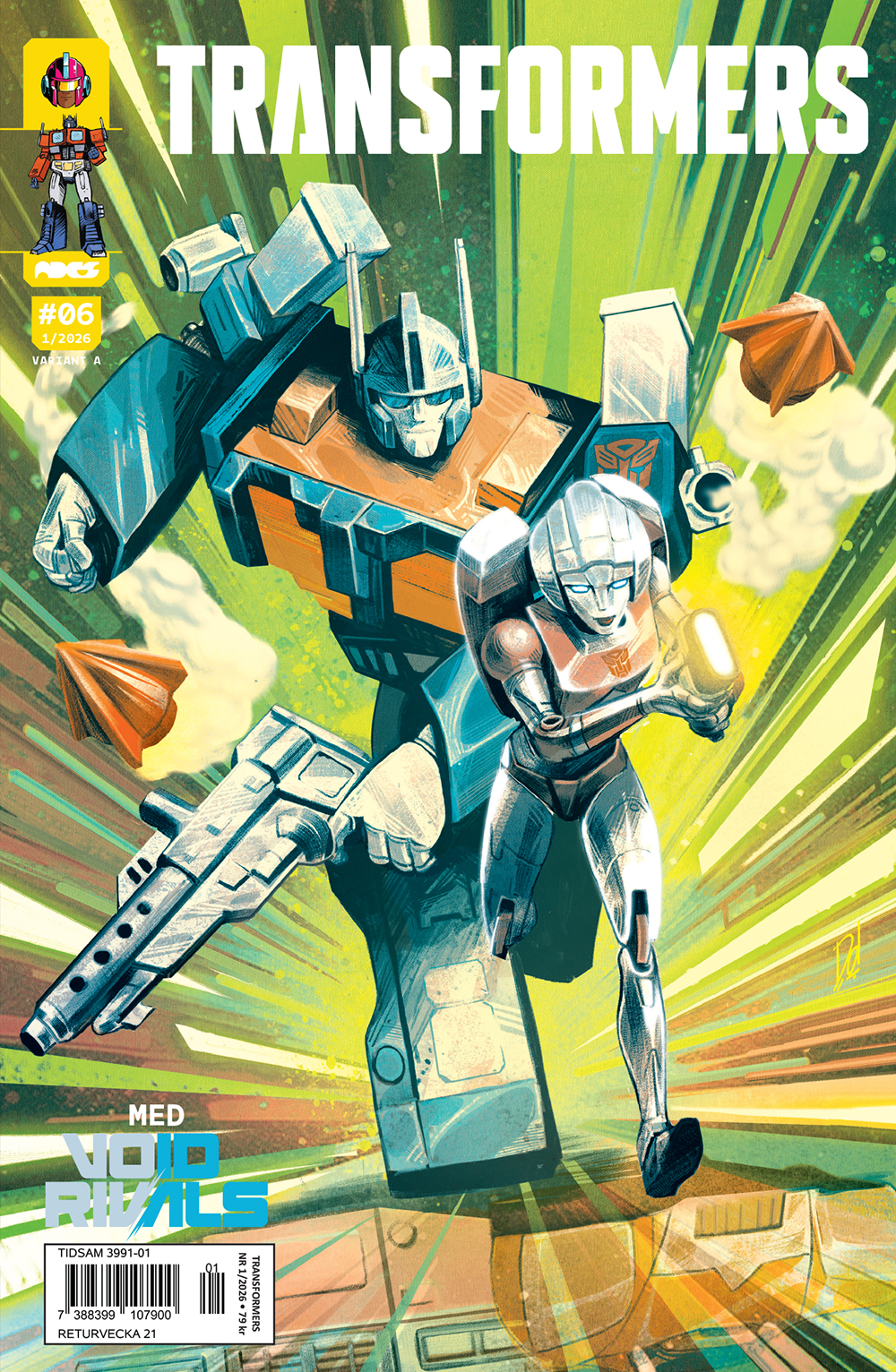 Transformers 2026 nr 1, Nytt nummer