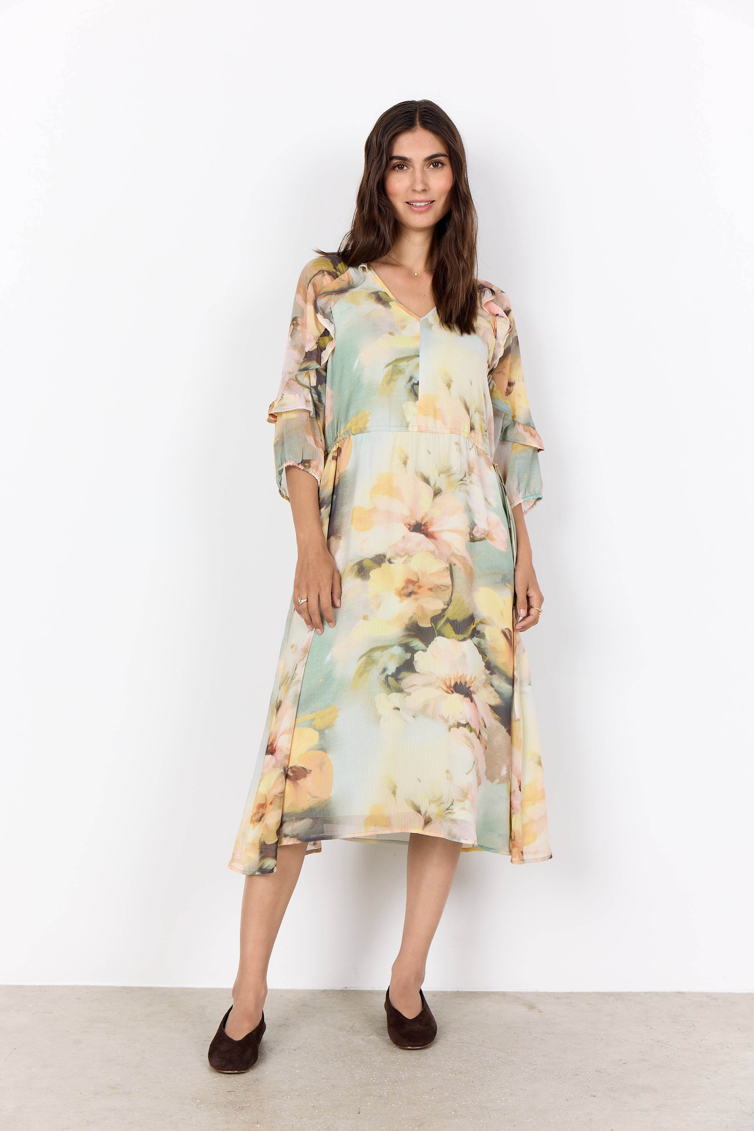  SC-CARMEN 2 Dress  Blommig klänning