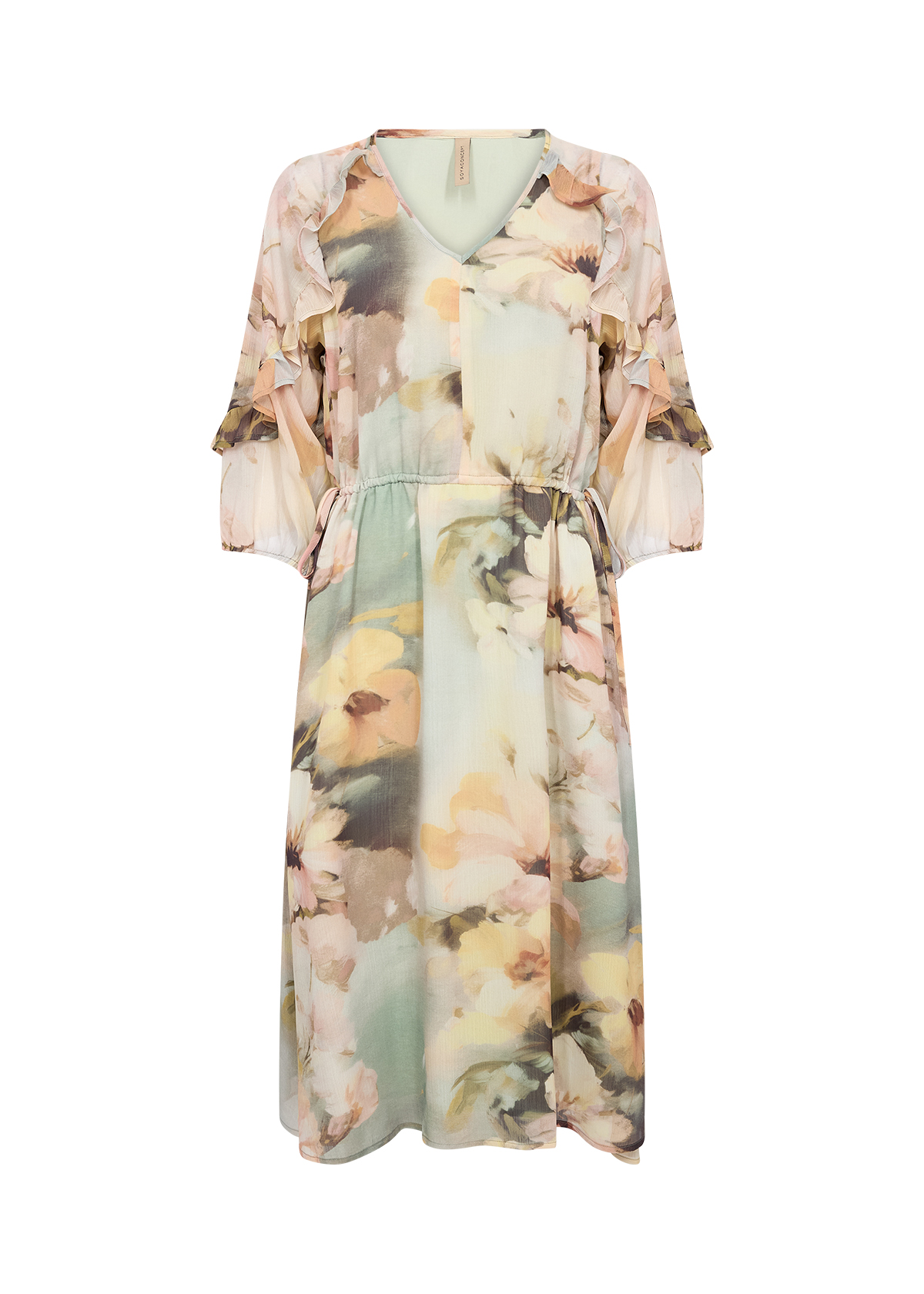  SC-CARMEN 2 Dress  Blommig klänning - 4