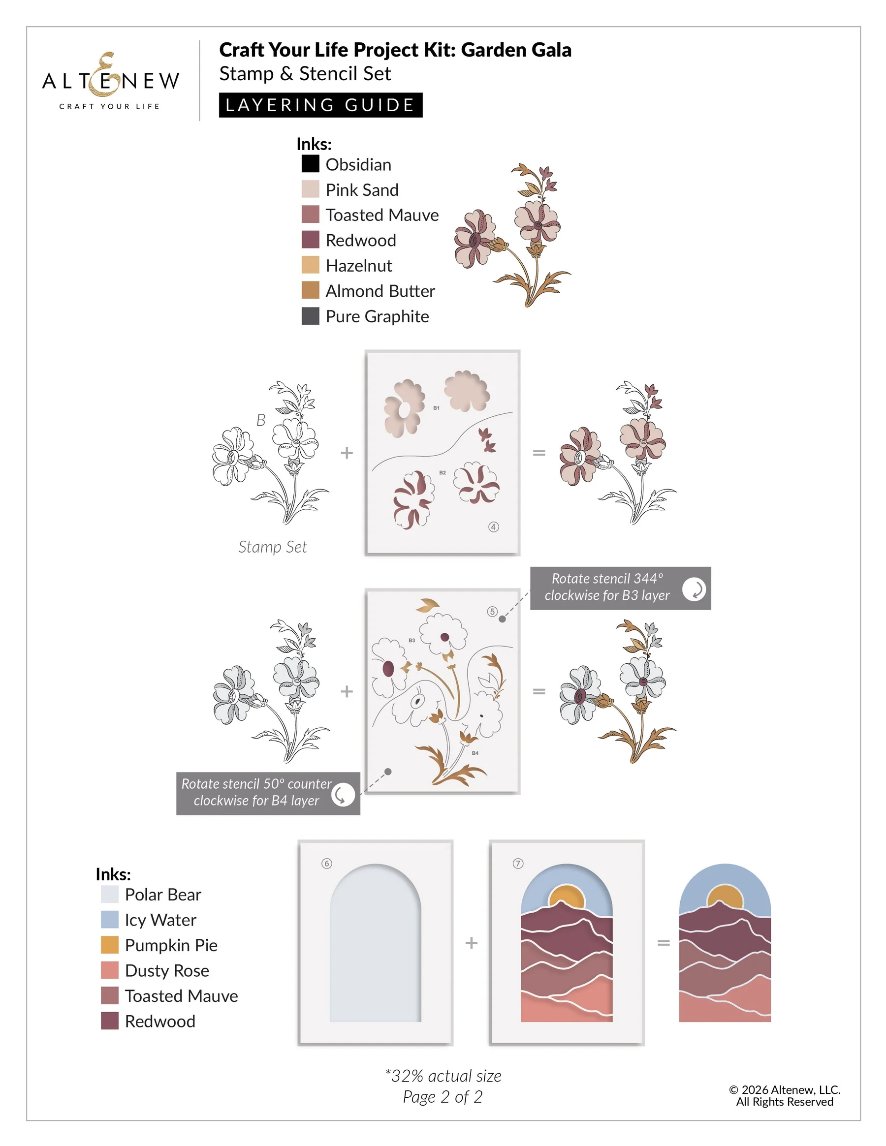 ALTENEW -Craft Your Life Project Kit: Garden Gala - 3