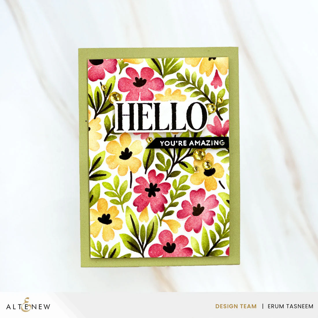 ALTENEW -Stencil Art: Styled Backgrounds Layering Stencil Set (6 in 1) - 2