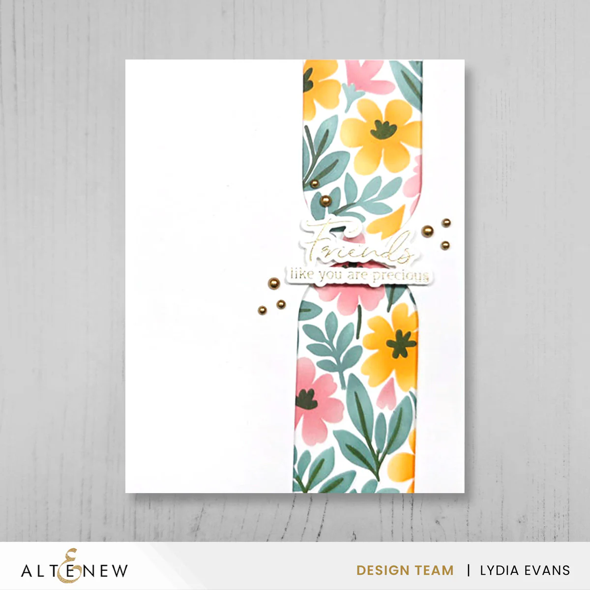 ALTENEW -Stencil Art: Styled Backgrounds Layering Stencil Set (6 in 1) - 5