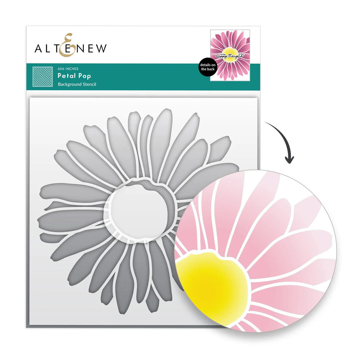 ALTENEW -Petal Pop Stencil