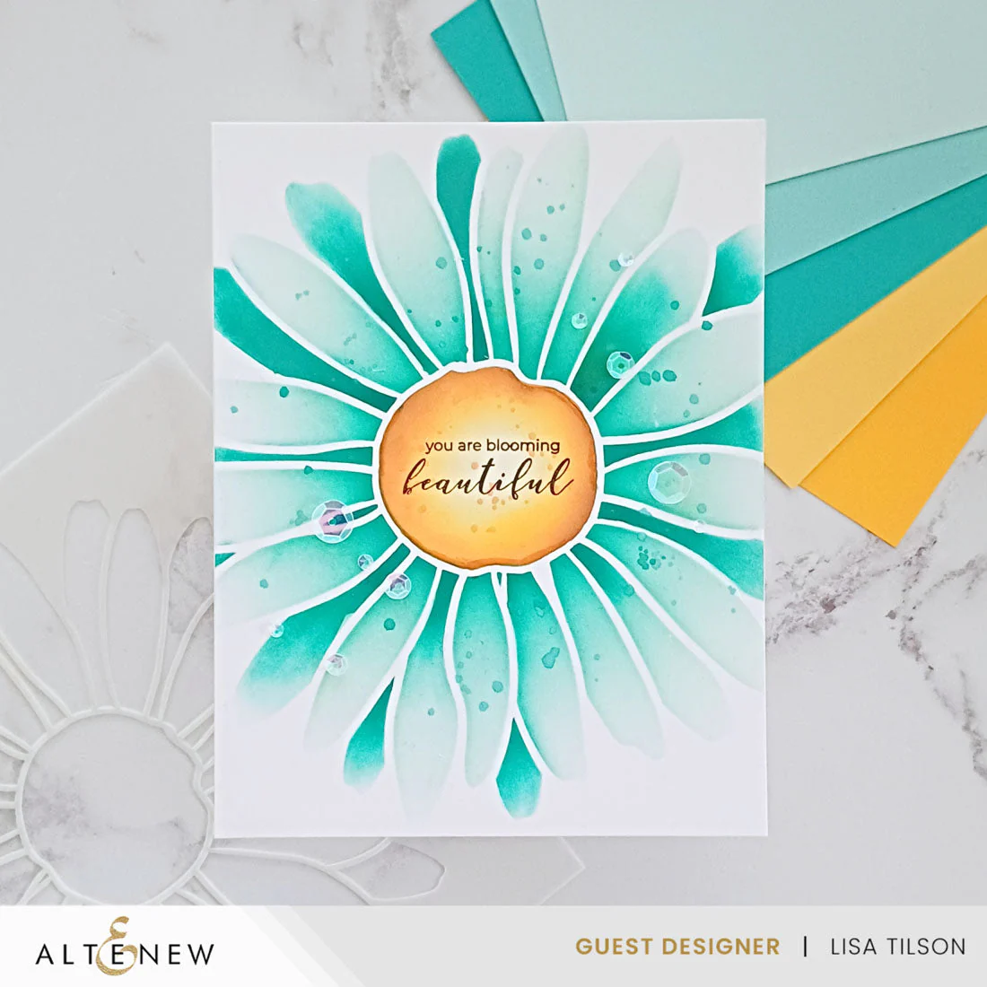 ALTENEW -Petal Pop Stencil - 4