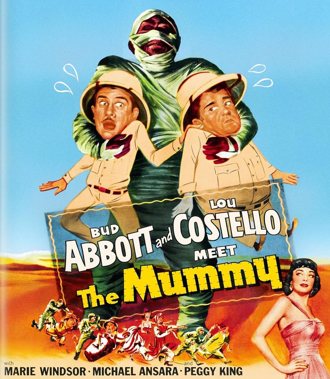 Abbott And Costello Meet the Mummy (ej svensk text) (4K Ultra HD)